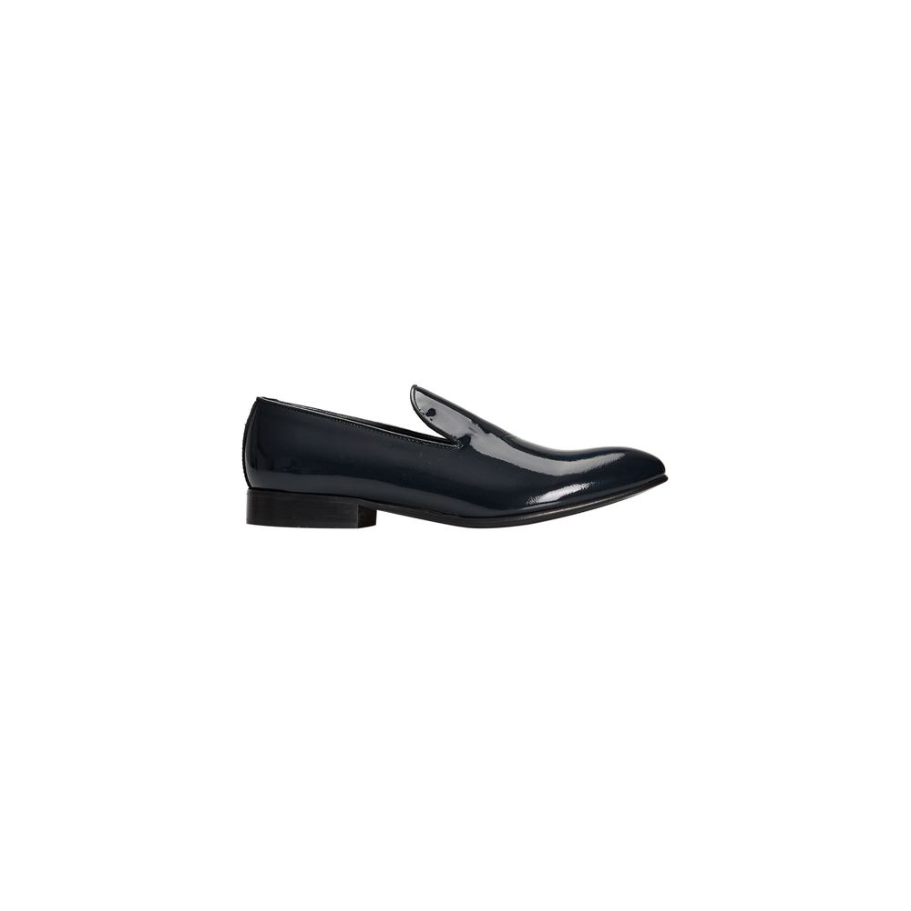 Blue Calfskin Loafer
