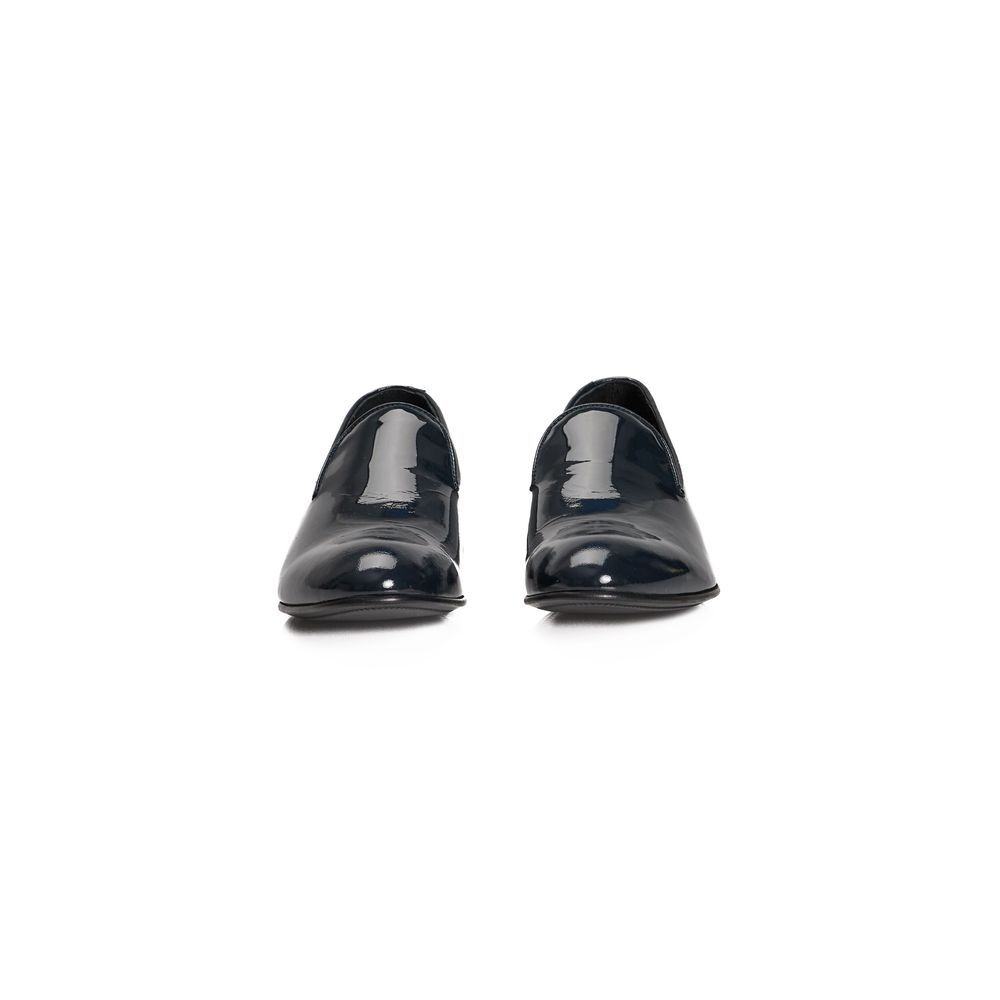 Blue Calfskin Loafer