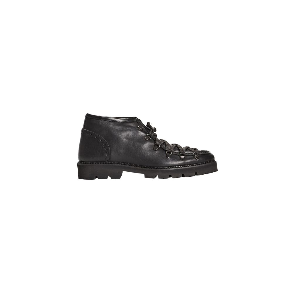 Black Calfskin Boot