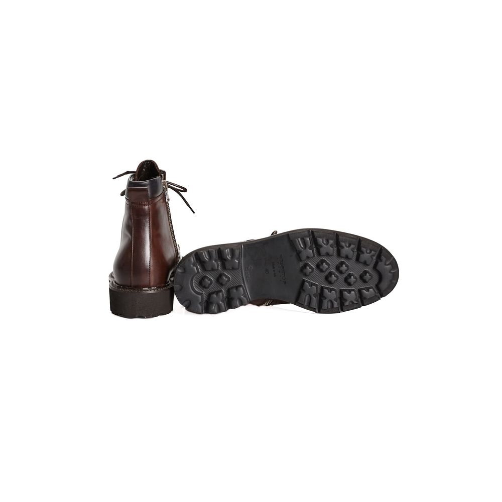 Brown Calfskin Boot