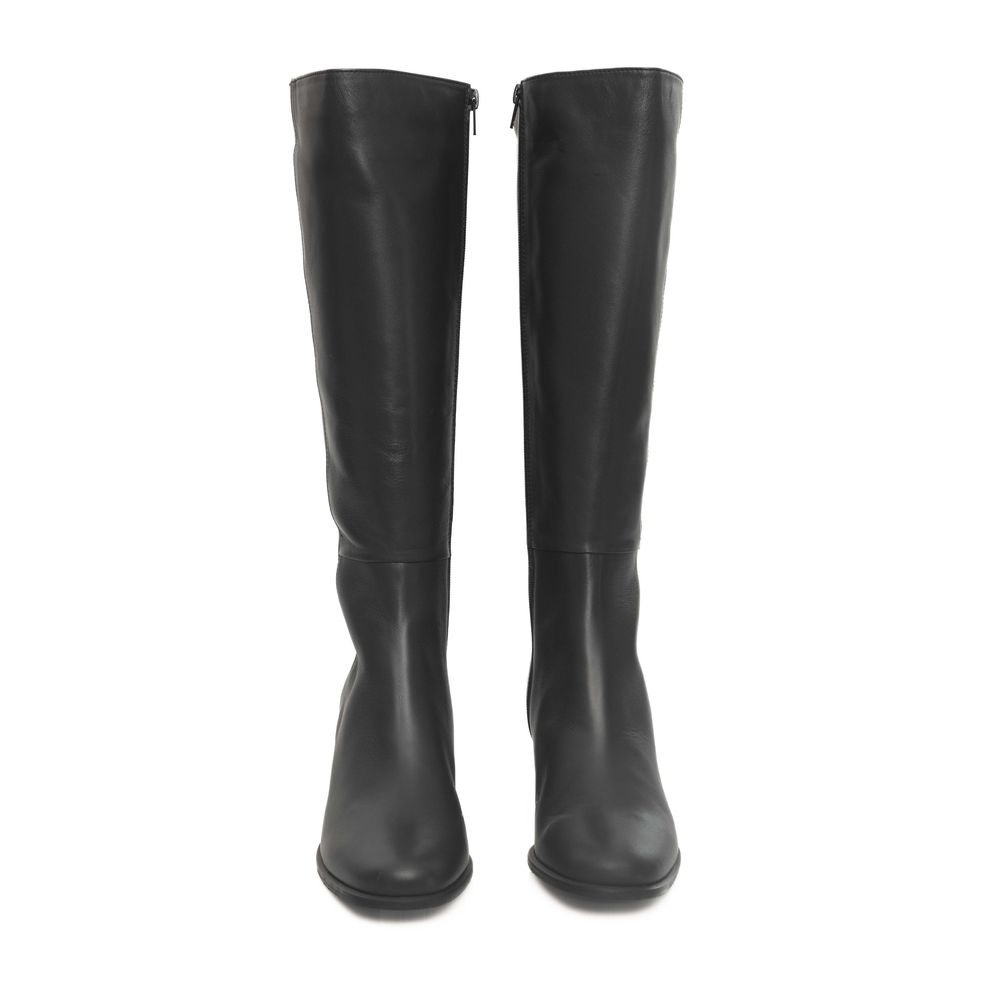 Gray Cowhide Boot