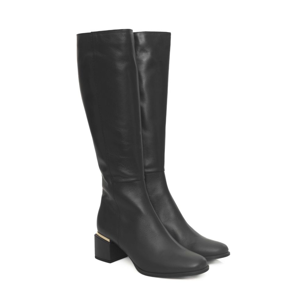 Gray Cowhide Boot