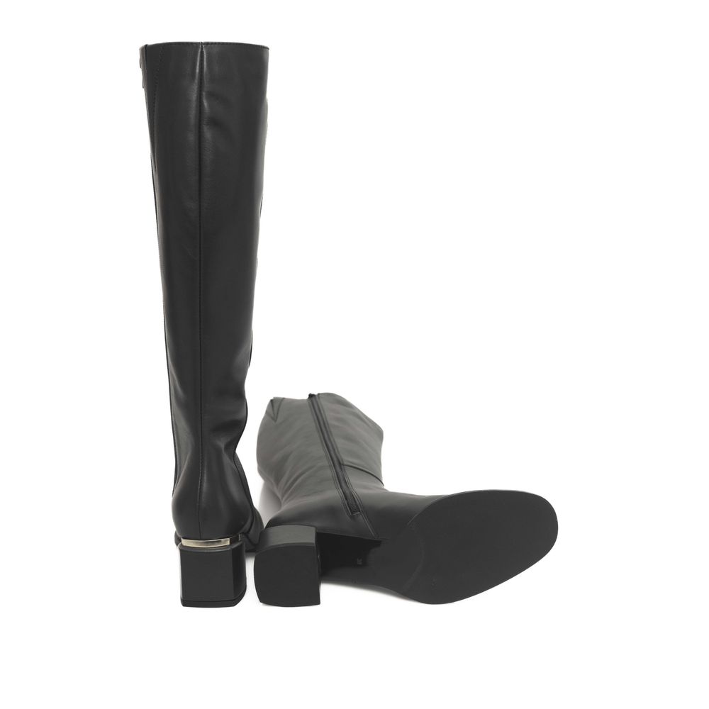 Gray Cowhide Boot