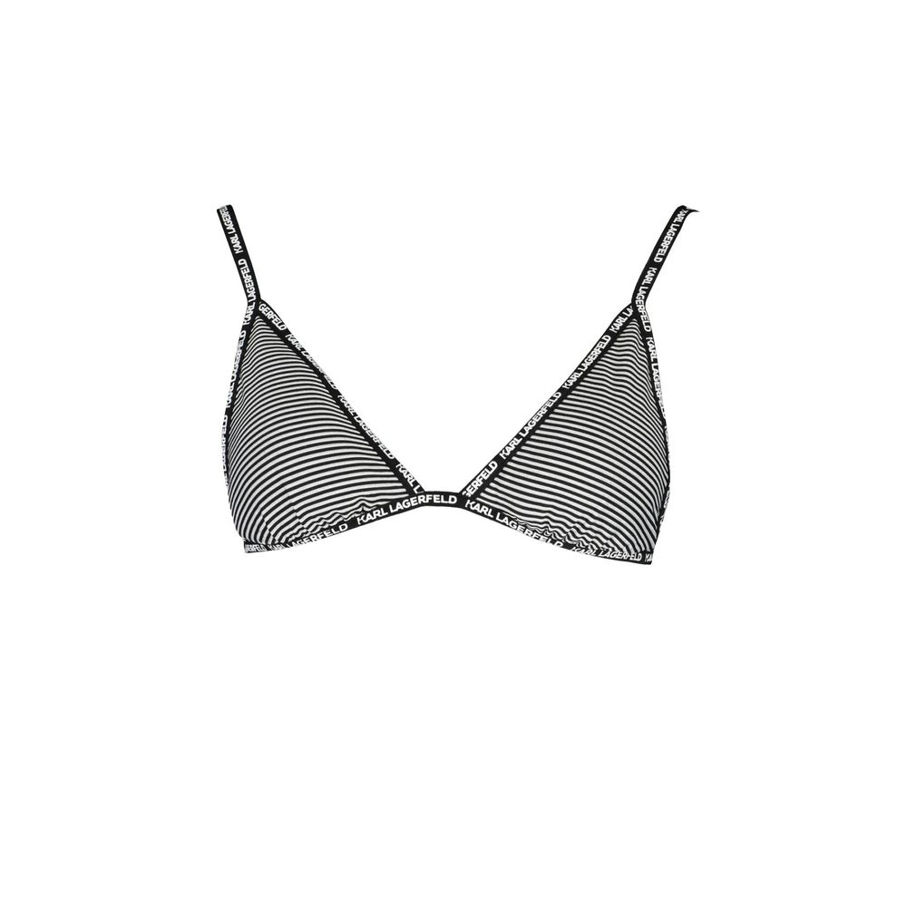 Black Elastane Swimwear
