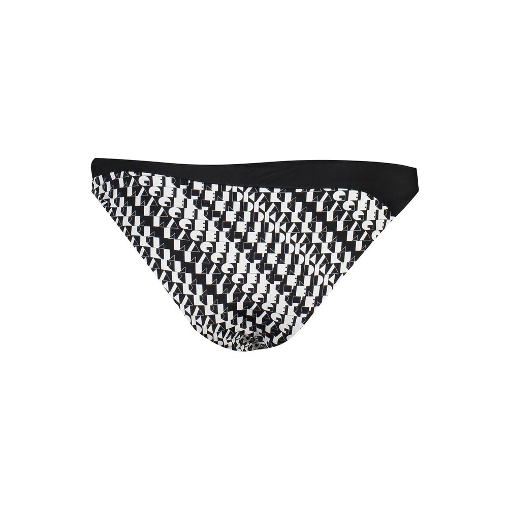Black Elastane Swimwear