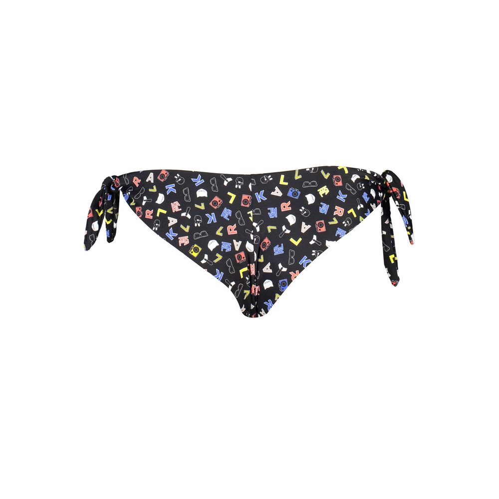 Black Elastane Swimwear