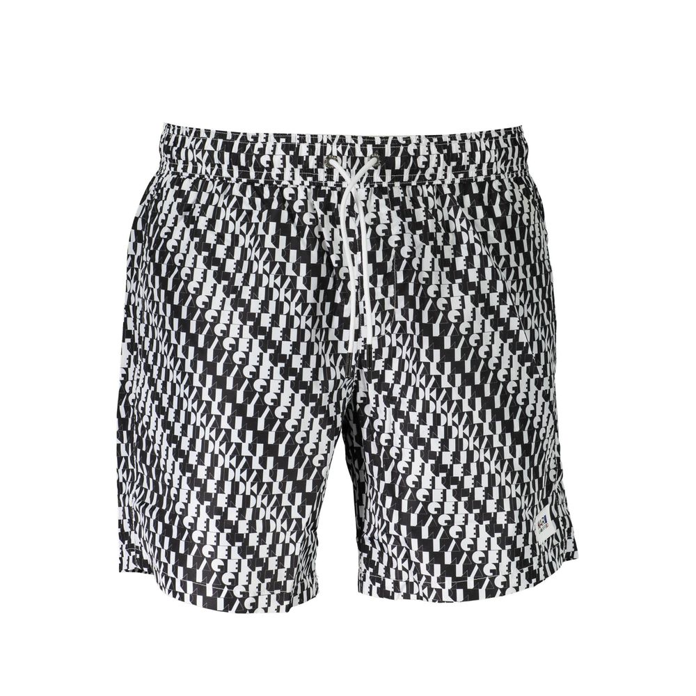 White Polyester Swimwear