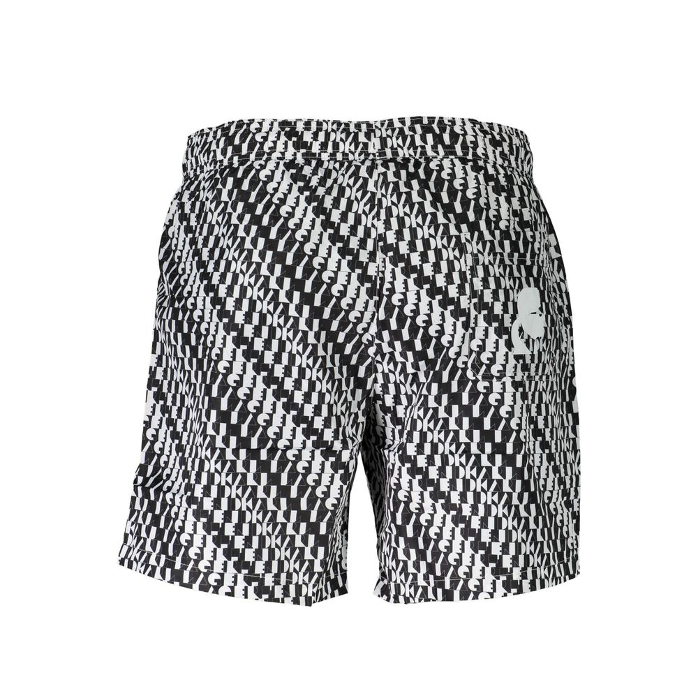 White Polyester Swimwear