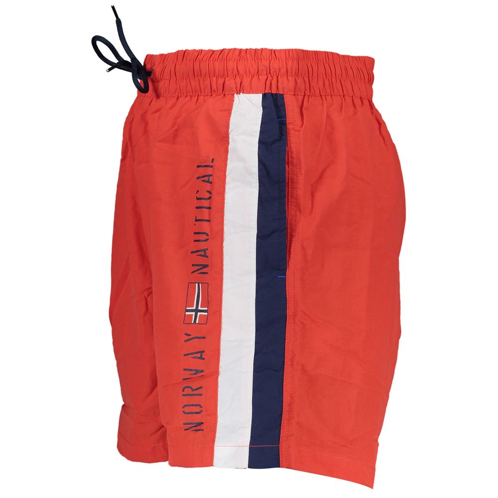 Red Polyamide Swimwear