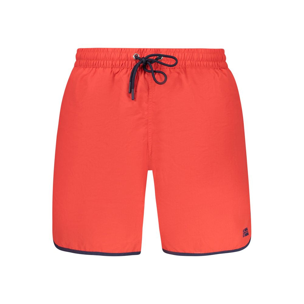 Red Polyamide Swimwear