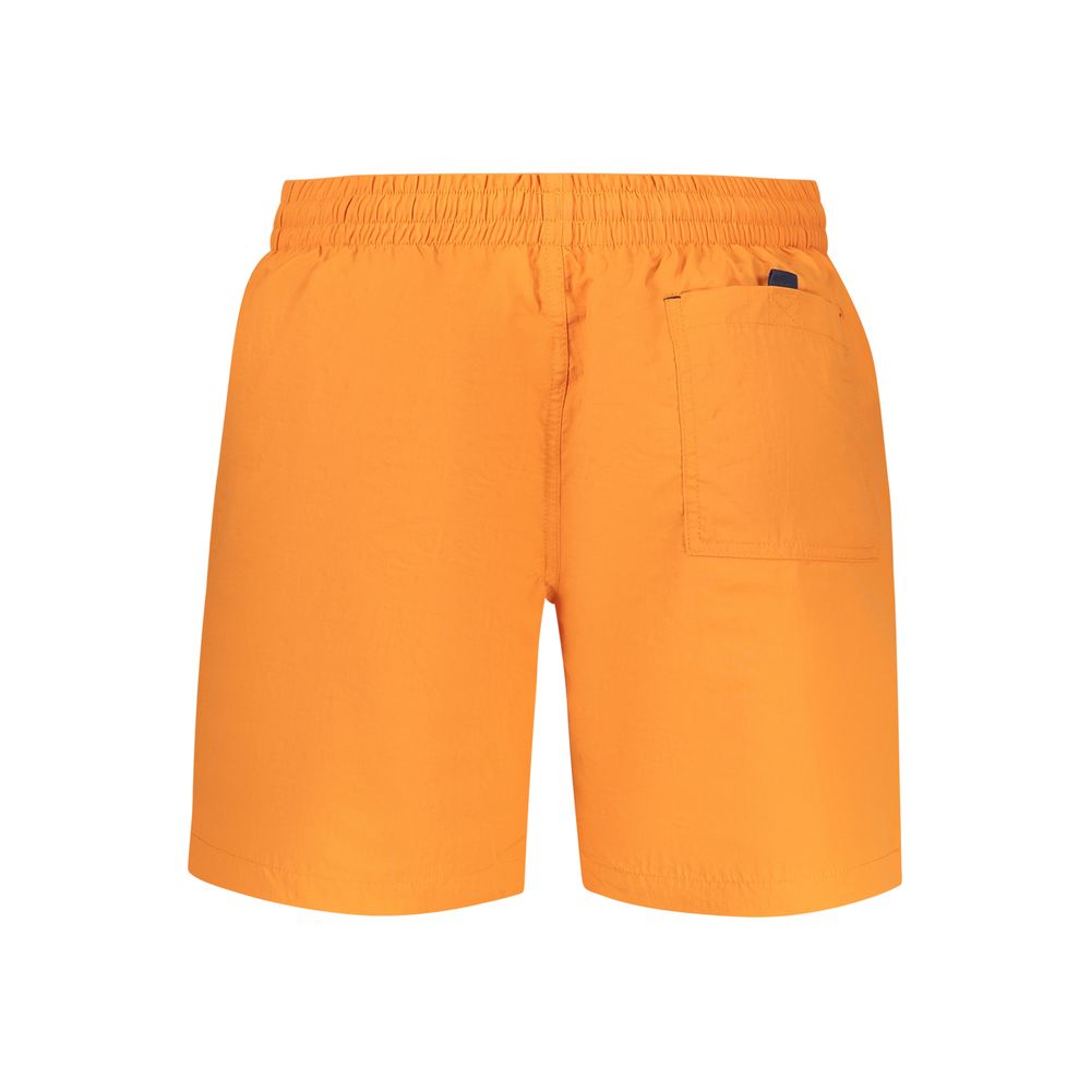 Orange Polyamide Swimwear