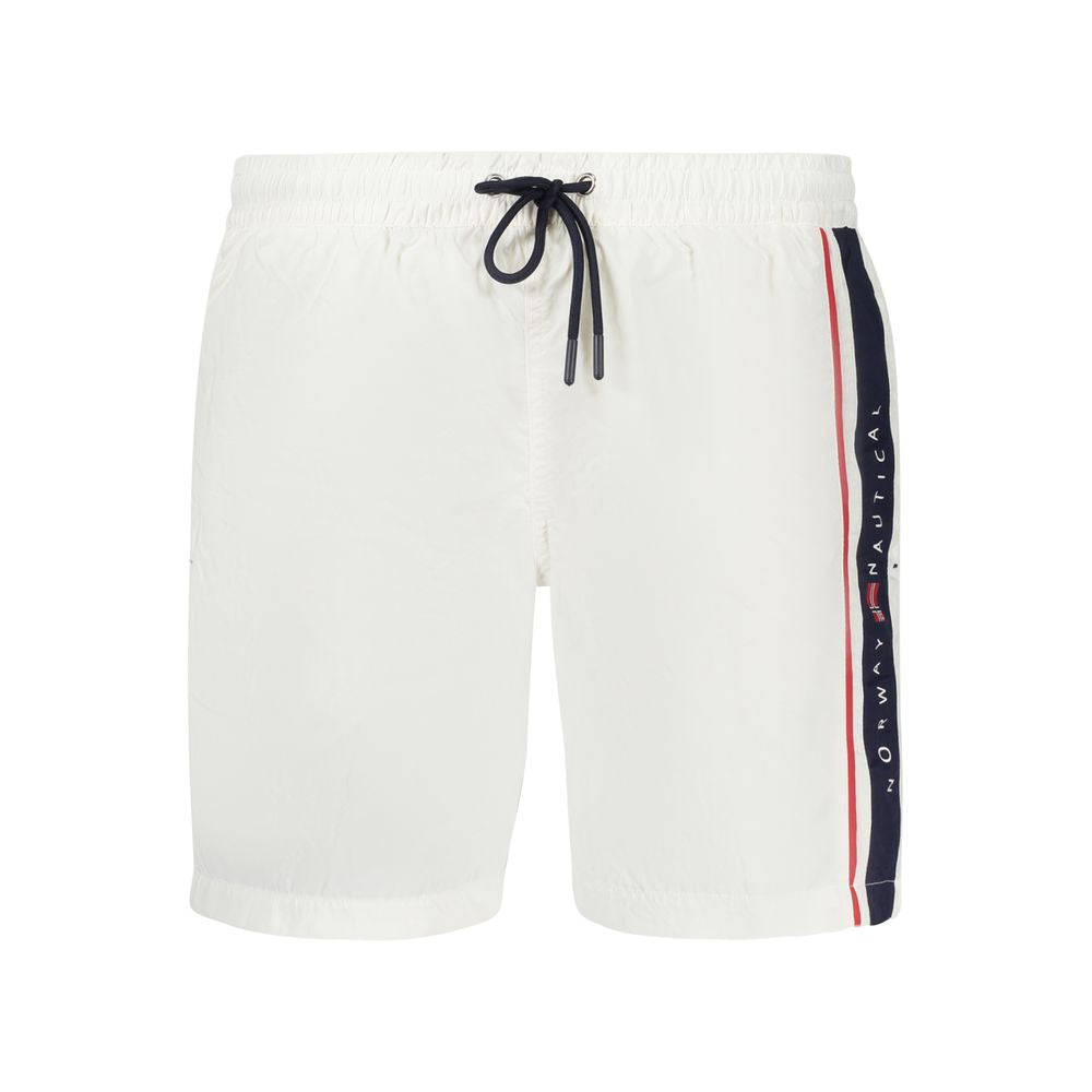 White Polyamide Swimwear