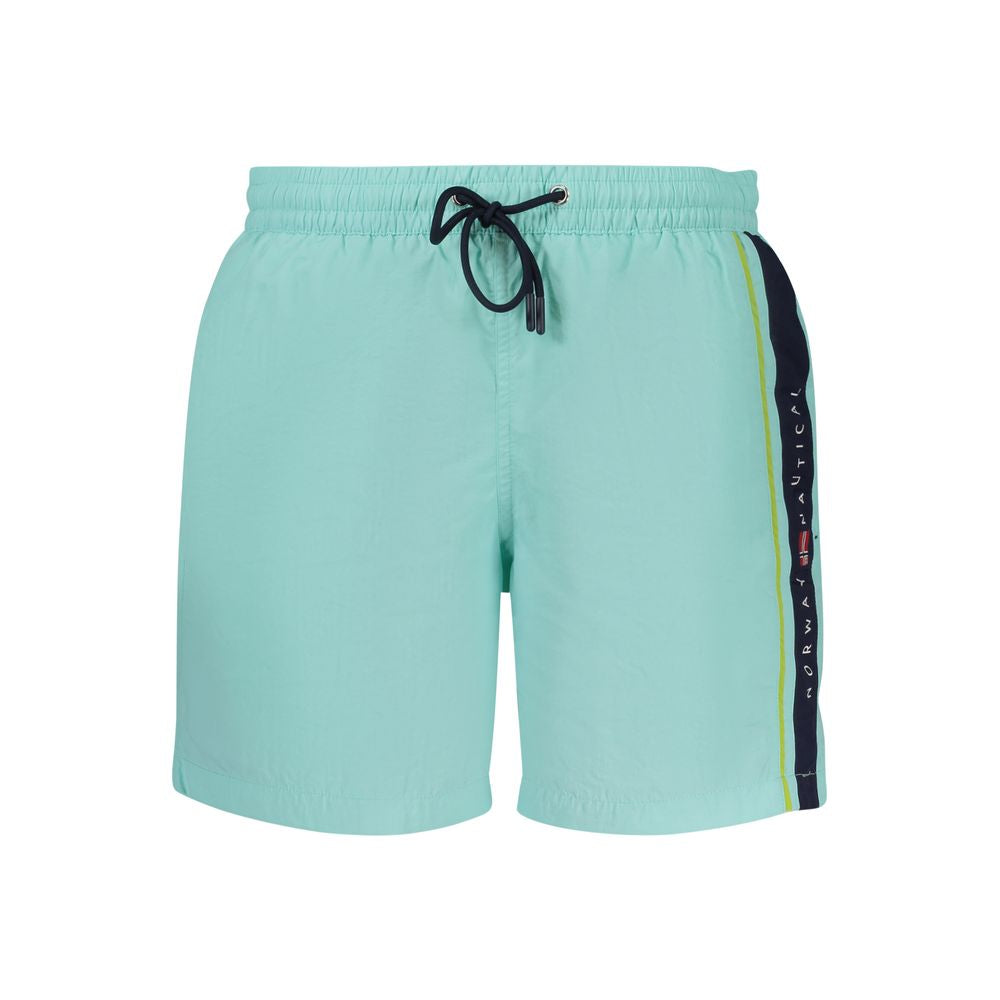 Blue Polyamide Swimwear