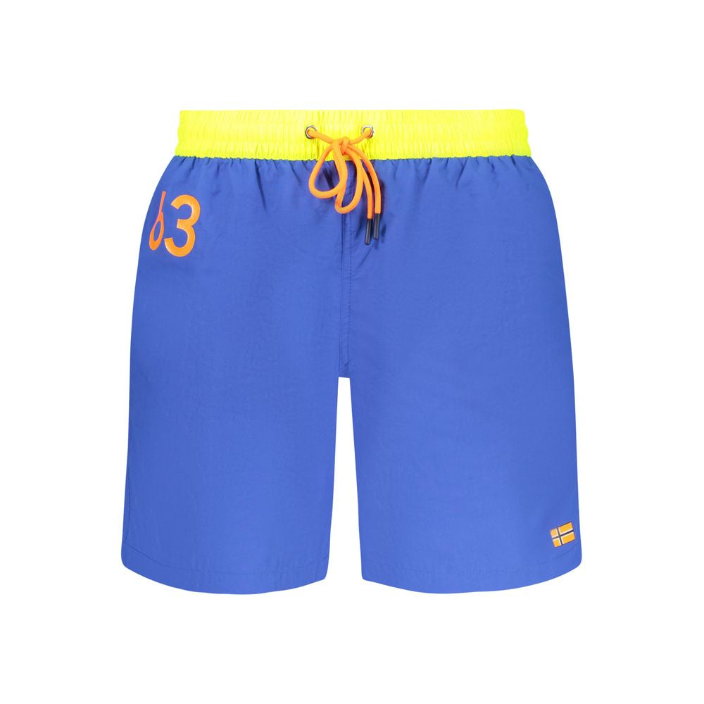 Blue Polyamide Swimwear