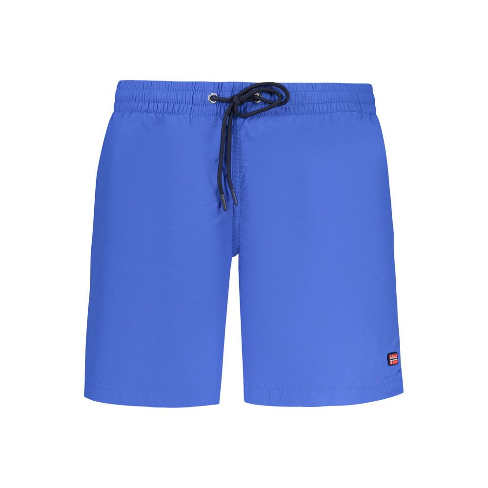 Blue Polyamide Swimwear