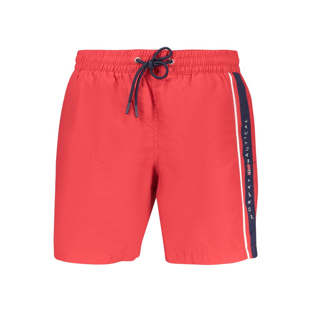 Red Polyamide Swimwear
