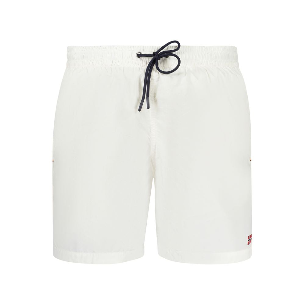 White Polyamide Swimwear