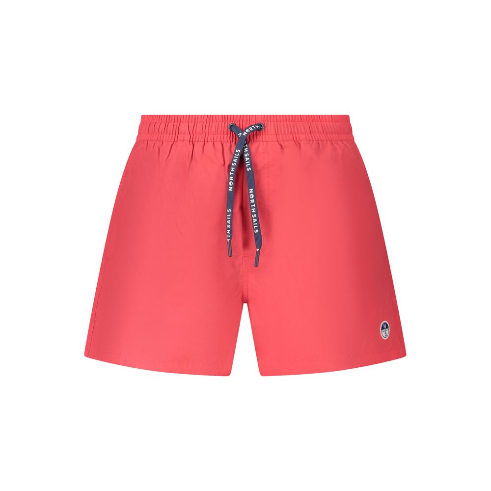 Red Cotton Swimwear