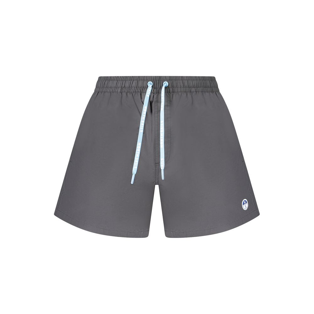 Black Cotton Swimwear