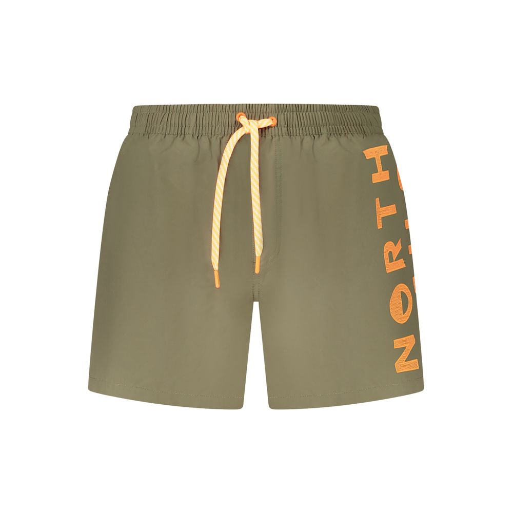 Green Cotton Swimwear