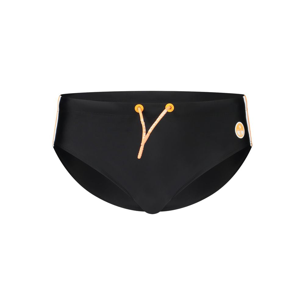 Black Elastane Swimwear