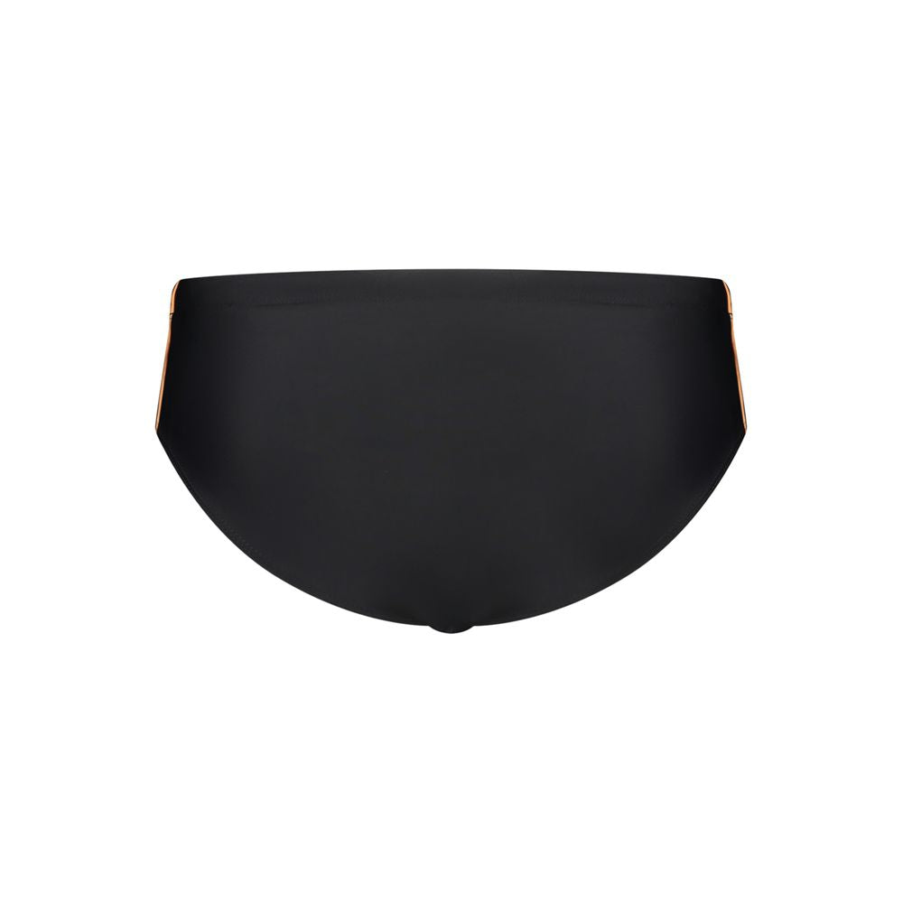 Black Elastane Swimwear