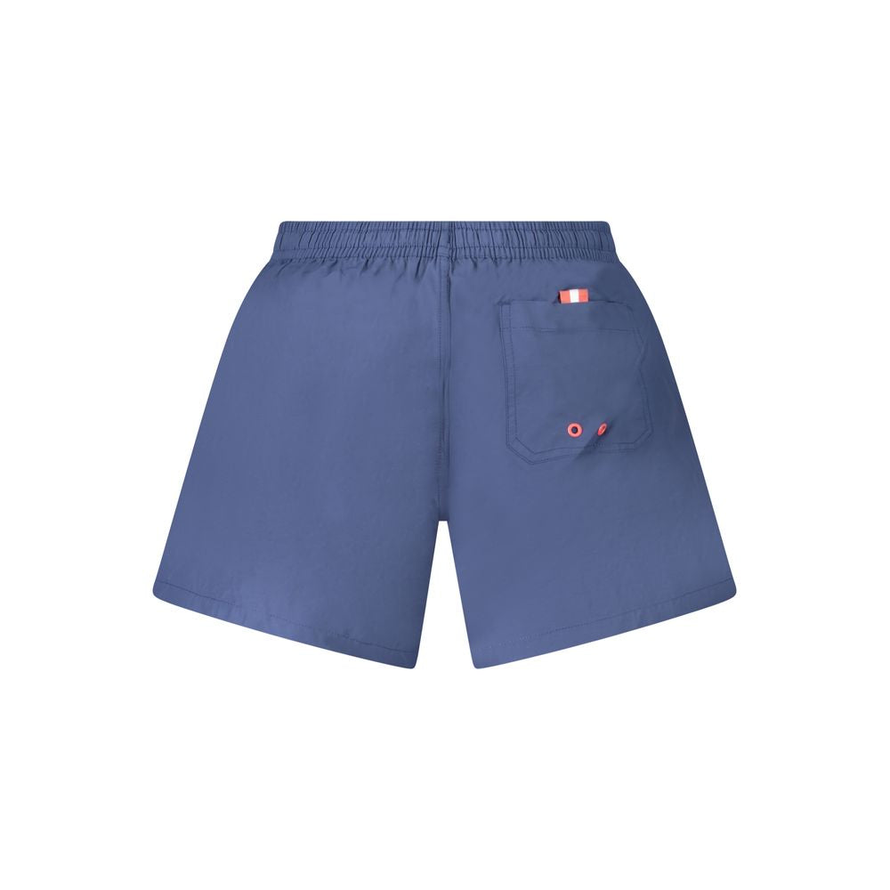 Blue Cotton Swimwear
