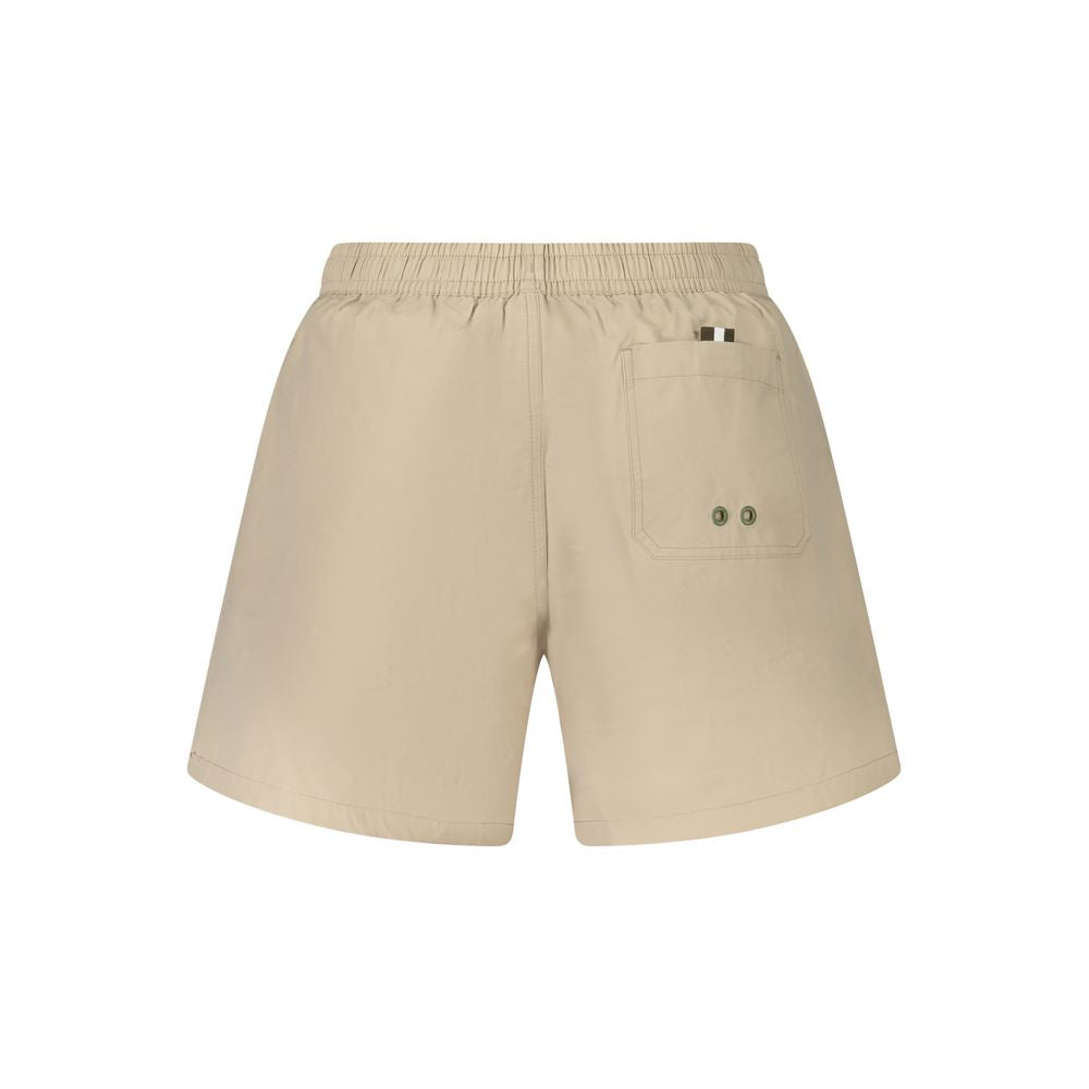 Beige Cotton Swimwear