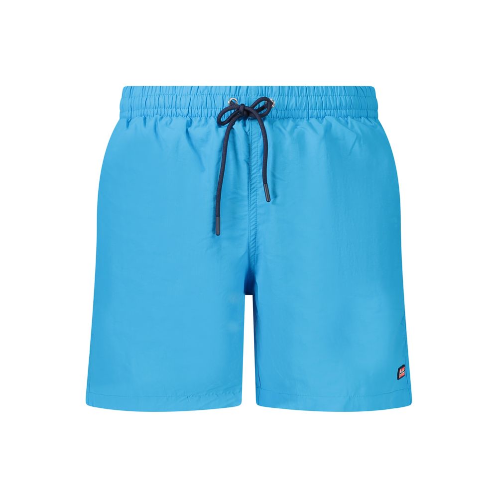 Blue Polyamide Swimwear