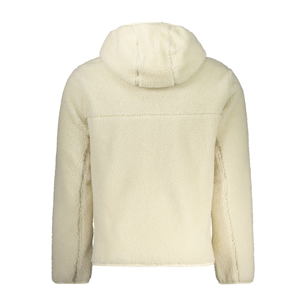 White Polyester Jackets & Coat