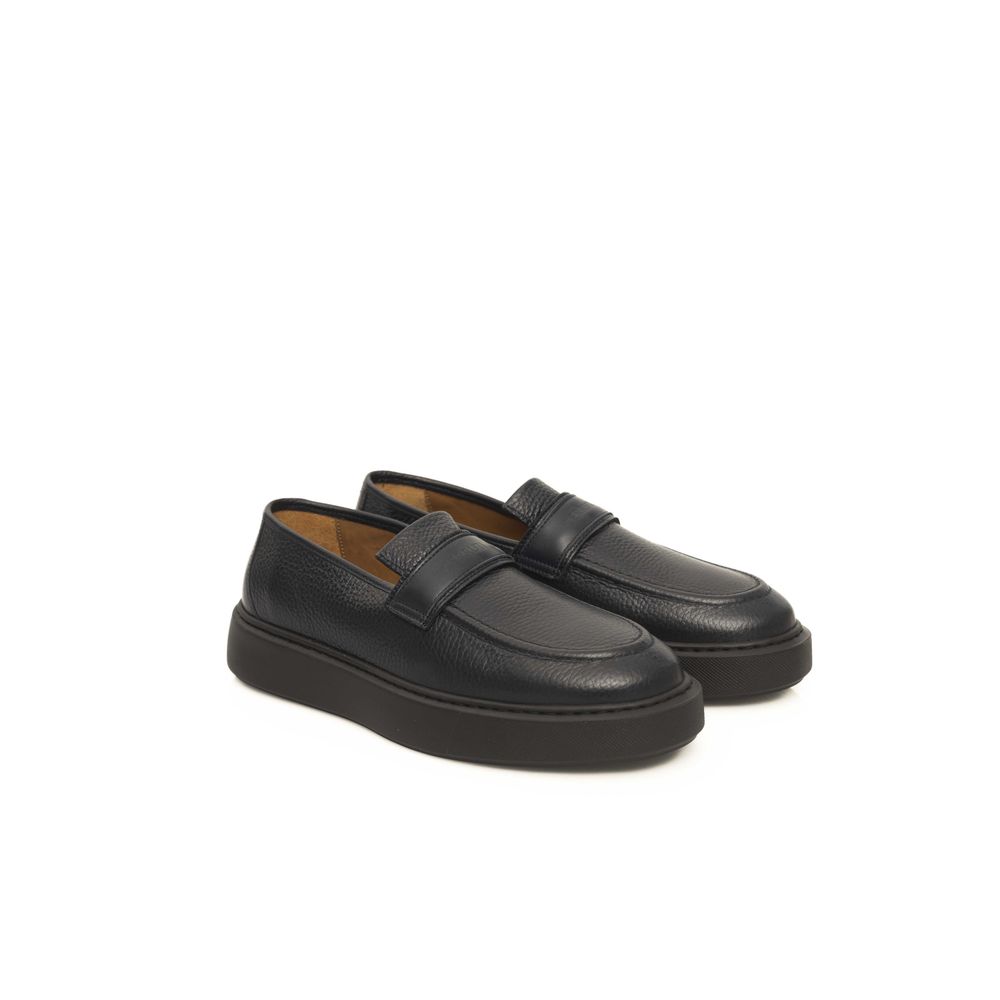 Blue Cowhide Loafer