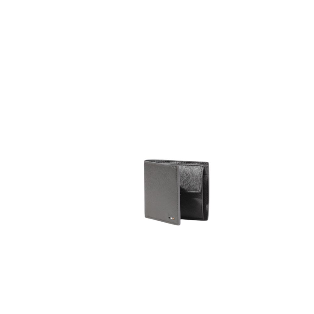 Gray Recycled Polyester Wallet