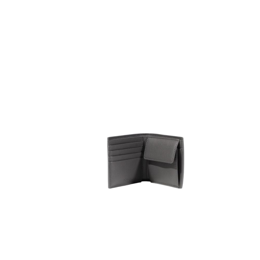 Gray Recycled Polyester Wallet
