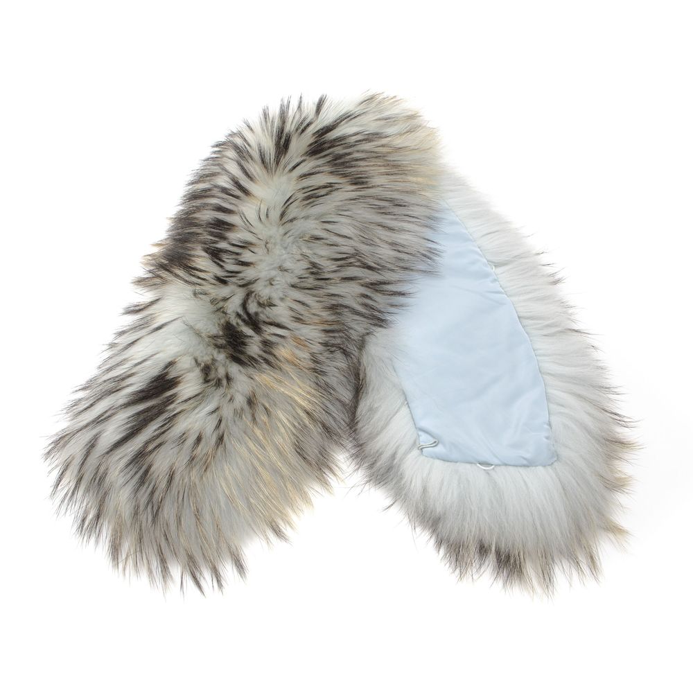 Light Blue Polyester Scarf