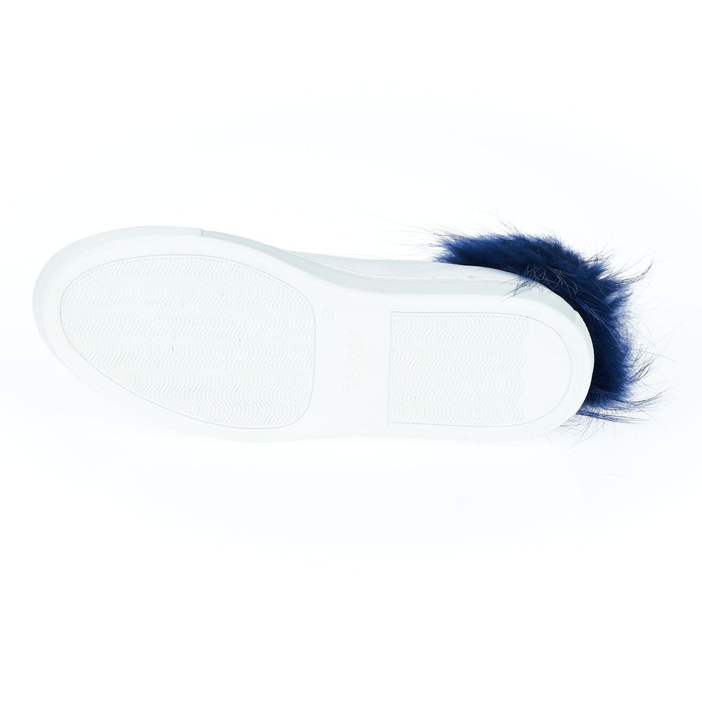 White Textile Shoe