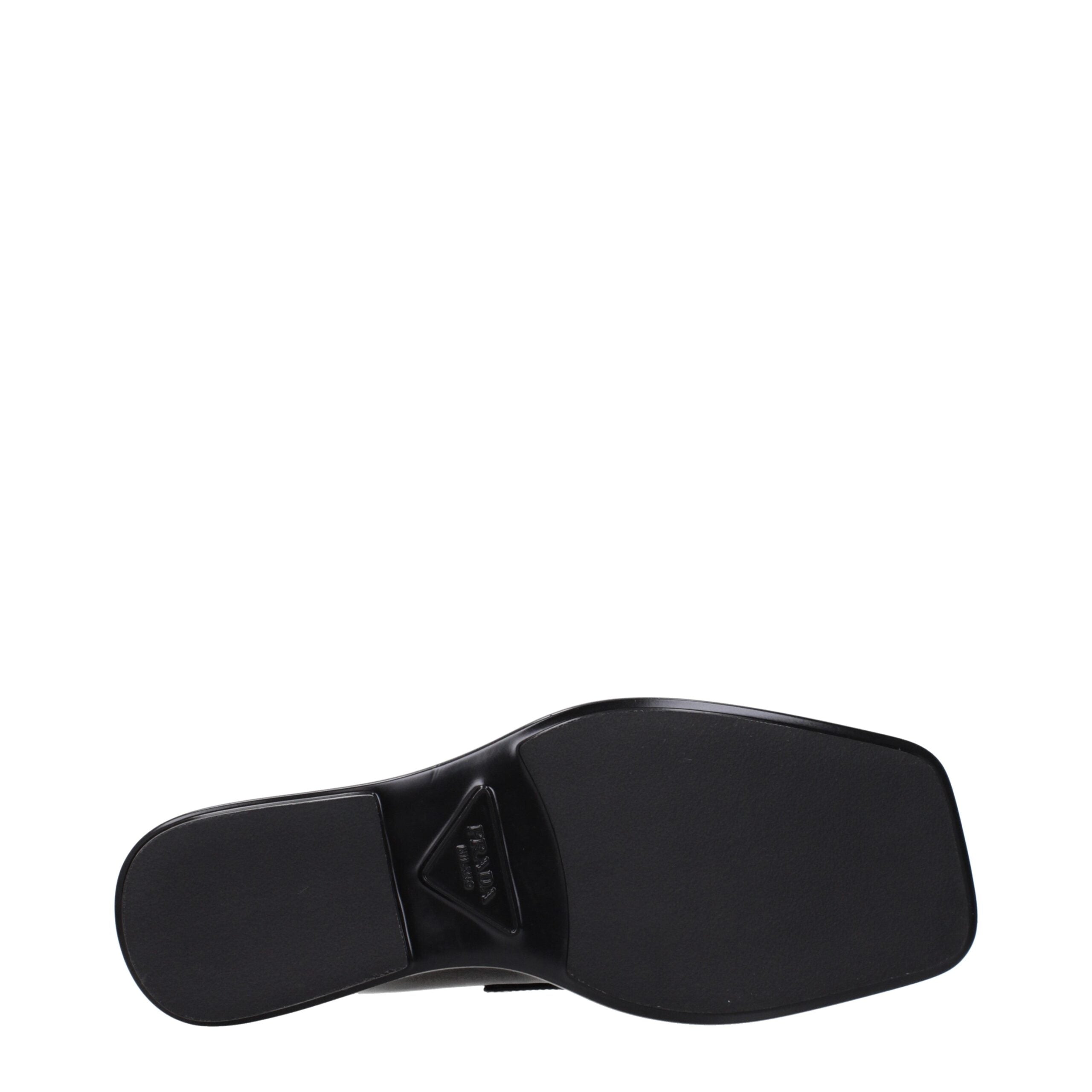 Black Leather Slip-On Loafers