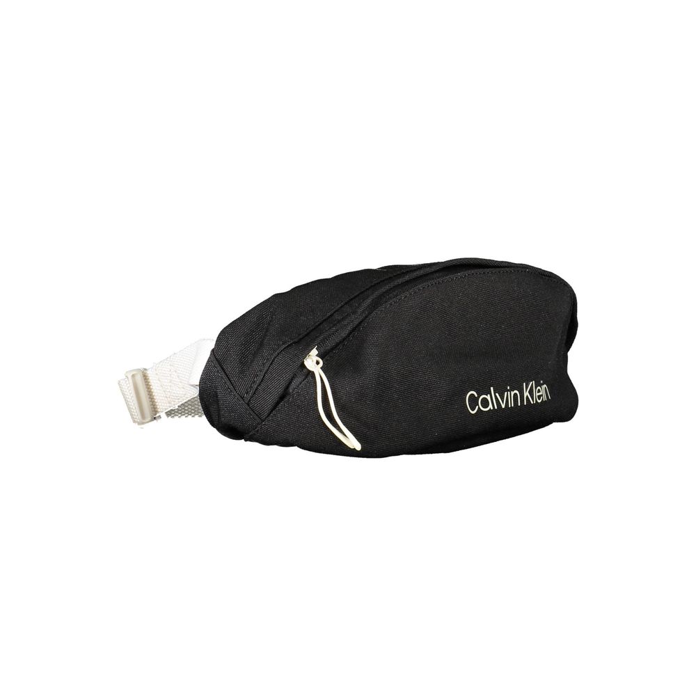 Black Polyester Handbag