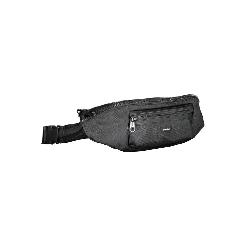 Black Polyester Handbag